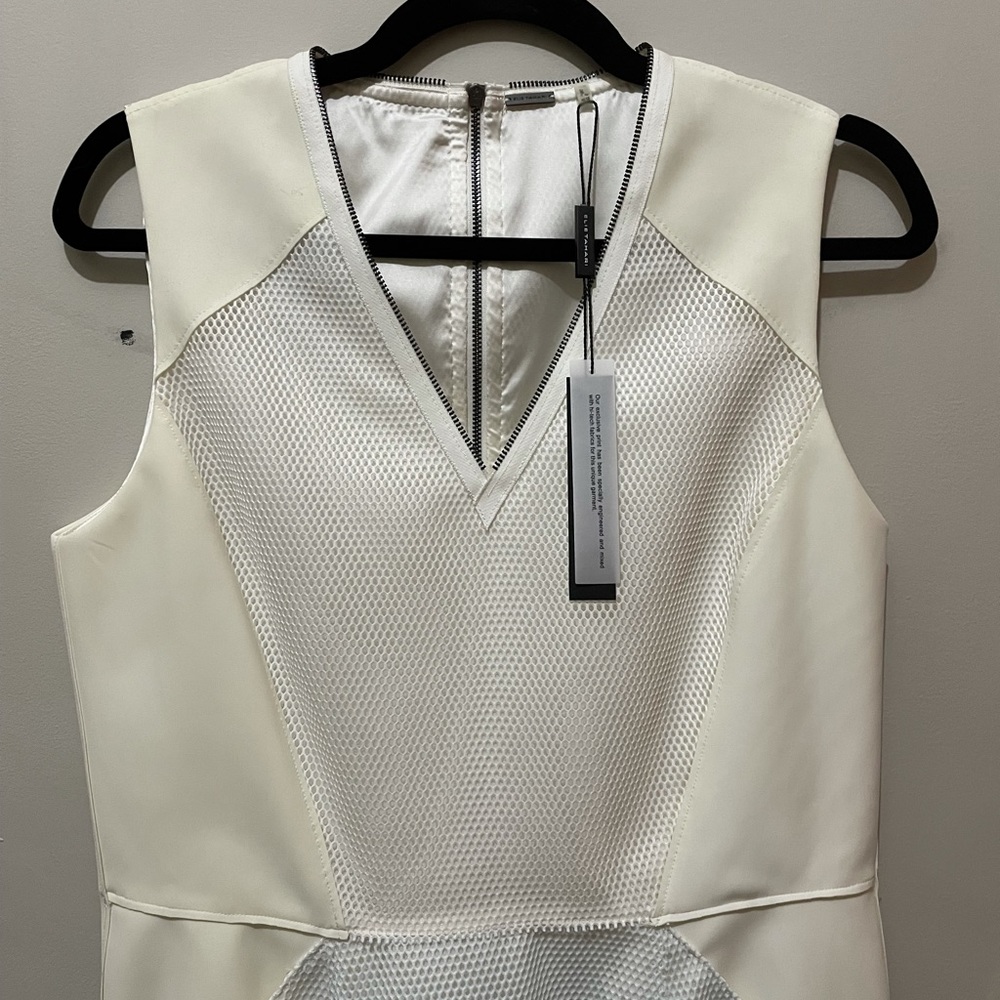 NWT ELIE Tahari sleeveless dress stunning size 10